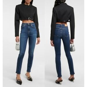 Citizens of Humanity Olivia High Rise Slim Jeans Womens 28 Dark Wash Blue Denim